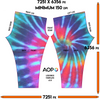 Tie Dye Pattern Leggings - Mr.SWAGBEAST