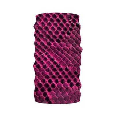 Pink Viper Snake Skin Print Neck Warmer Morf Scarf - Mr.SWAGBEAST