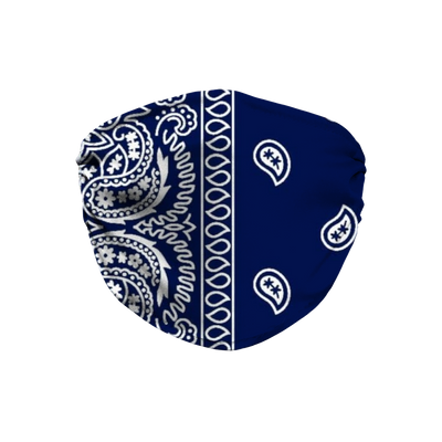 Blue Crip Bandana Face Mask - Mr.SWAGBEAST