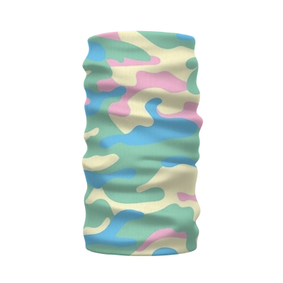 Pastel Colors Camo Neck Warmer Morf Scarf - Mr.SWAGBEAST