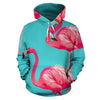 Tropical Flamingos Hoodie - Mr.SWAGBEAST