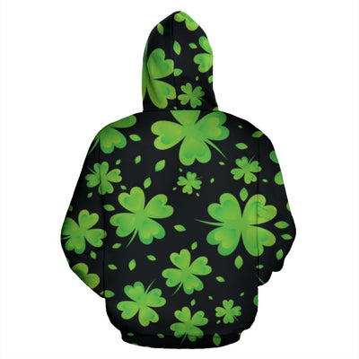 Clovers St. Patrick Day All Over Adult Premium Hoodie - Mr.SWAGBEAST