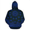 Blue and Black Bandana Hoodie - Mr.SWAGBEAST