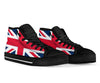 Great Britains UK Flag High Top Custom Sneaker Shoes - Mr.SWAGBEAST