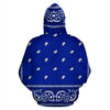 Crip Cuz Blue Bandana Hoodie - Mr.SWAGBEAST