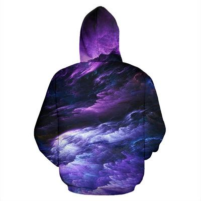 Purple Universe Men/Unisex All Over Premium Hoodie - Mr.SWAGBEAST