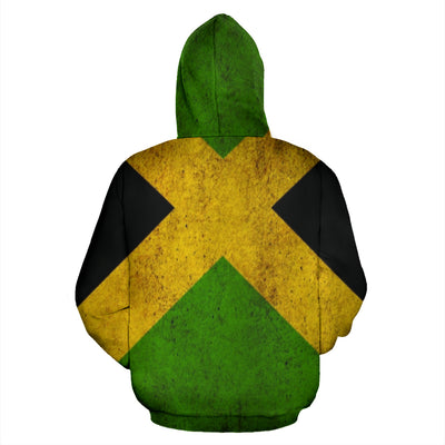 Jamaican Flag Print Hoodie - Mr.SWAGBEAST