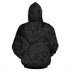Dark Sugar Skull Hoodie - Mr.SWAGBEAST