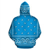 Carolina Light Blue Bandana Hoodie - Mr.SWAGBEAST