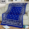 Crip Cuz Blue Bandana Blanket - Mr.SWAGBEAST