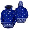 Crip Cuz Blue Bandana Hoodie - Mr.SWAGBEAST