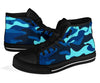 Aqua Berry Camo High Top Sneakers - Mr.SWAGBEAST