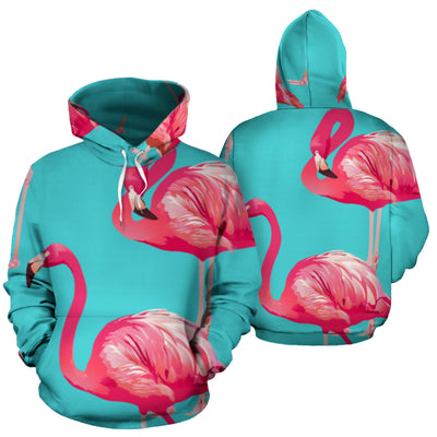Tropical Flamingos Hoodie - Mr.SWAGBEAST