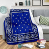 Crip Cuz Blue Bandana Blanket - Mr.SWAGBEAST