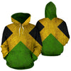 Jamaican Flag Print Hoodie - Mr.SWAGBEAST