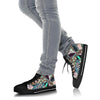 Zebra Cheetah Pink Designer High Top Sneaker Custom Shoes with Black Sole - Mr.SWAGBEAST