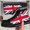 Great Britains UK Flag High Top Custom Sneaker Shoes - Mr.SWAGBEAST