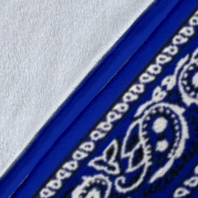 Crip Cuz Blue Bandana Blanket - Mr.SWAGBEAST