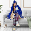 Crip Cuz Blue Hooded Blanket - Mr.SWAGBEAST