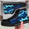 Aqua Berry Camo High Top Sneakers - Mr.SWAGBEAST