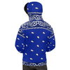 Crip Cuz Blue Bandana Hoodie - Mr.SWAGBEAST