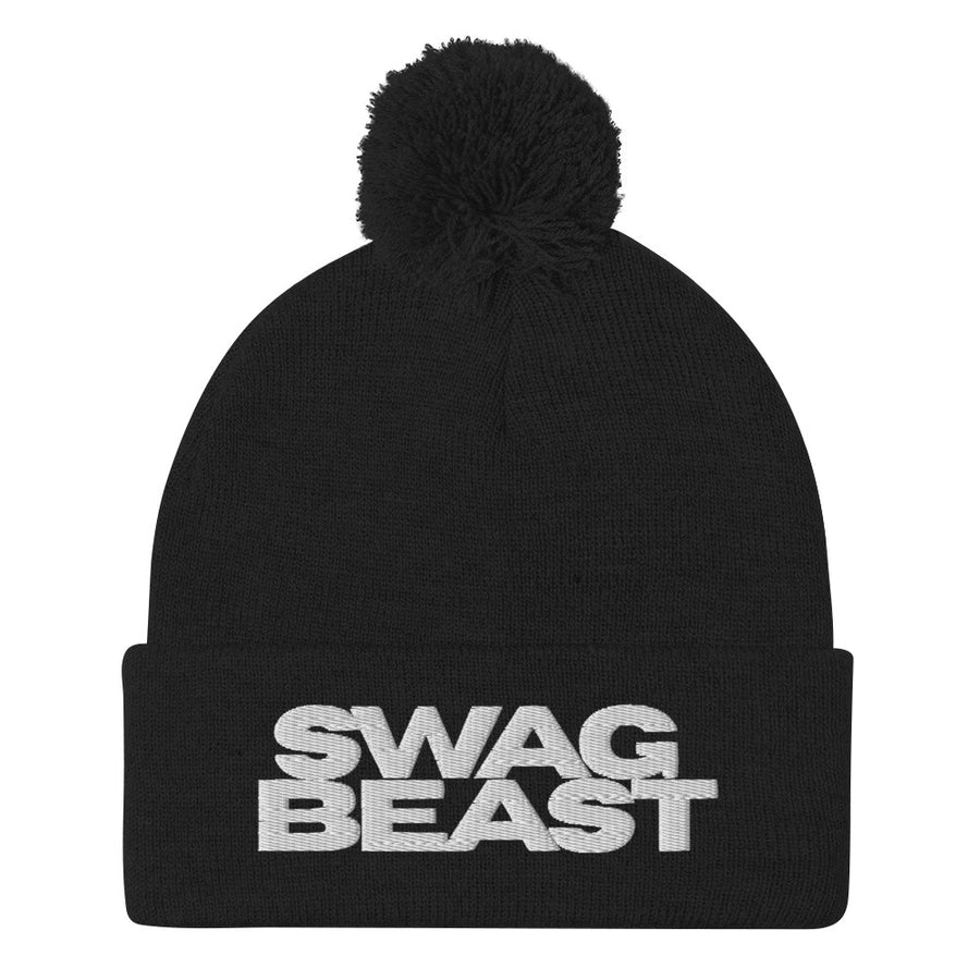 SWAGBEAST Pom-Pom Beanie - Mr.SWAGBEAST