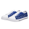 Crip Walk Crip Blue Bandana Low-Top Chuck Sneakers - Mr.SWAGBEAST