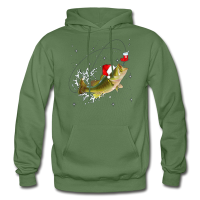 Fisherman's Bass Christmas Premium Adult Hoodie - Mr.SWAGBEAST
