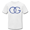 OG Crip Blue Bandana Premium Adult T-shirt - Mr.SWAGBEAST
