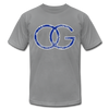 OG Crip Blue Bandana Premium Adult T-shirt - Mr.SWAGBEAST