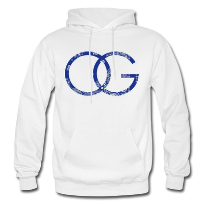 OG Crip with Blue Bandana Premium Adult Hoodie - Mr.SWAGBEAST