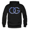 OG Crip with Blue Bandana Premium Adult Hoodie - Mr.SWAGBEAST