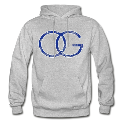 OG Crip with Blue Bandana Premium Adult Hoodie - Mr.SWAGBEAST