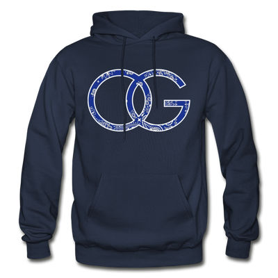 OG Crip with Blue Bandana Premium Adult Hoodie - Mr.SWAGBEAST