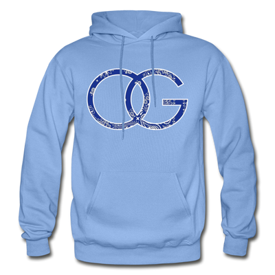 OG Crip with Blue Bandana Premium Adult Hoodie - Mr.SWAGBEAST