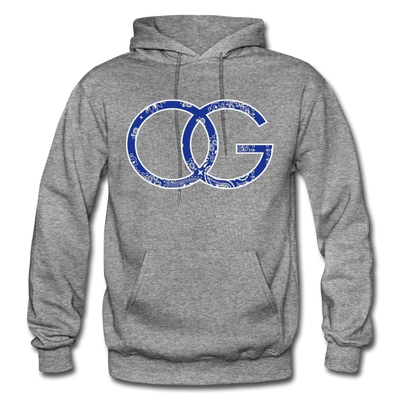 OG Crip with Blue Bandana Premium Adult Hoodie - Mr.SWAGBEAST