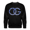 OG Crip Blue Bandana Premium Men's Sweatshirt - Mr.SWAGBEAST