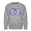 OG Crip Blue Bandana Premium Men's Sweatshirt - Mr.SWAGBEAST