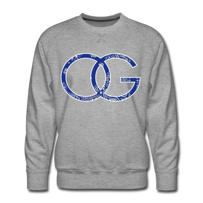 OG Crip Blue Bandana Premium Men's Sweatshirt - Mr.SWAGBEAST