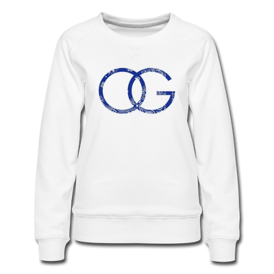 OG Crip Blue Bandana Premium Women's Sweatshirt - Mr.SWAGBEAST