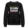Damn Gina! Funny Martin Women’s Premium Sweatshirt - Mr.SWAGBEAST