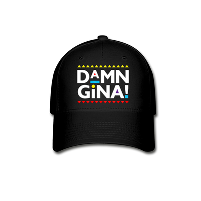 Damn Gina! Funny Martin Flex Fitted Baseball Hat - Mr.SWAGBEAST
