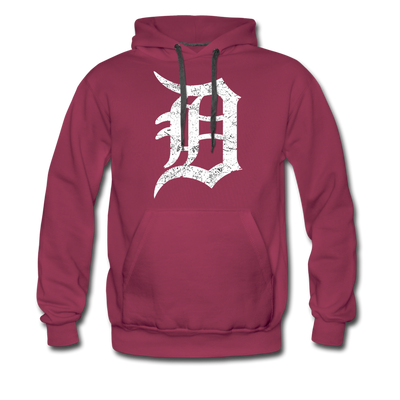 Motor City Detroit Letter D Men's Premium Hoodie - Mr.SWAGBEAST