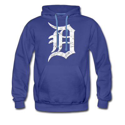 Motor City Detroit Letter D Men's Premium Hoodie - Mr.SWAGBEAST