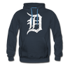 Motor City Detroit Letter D Men's Premium Hoodie - Mr.SWAGBEAST