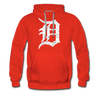 Motor City Detroit Letter D Men's Premium Hoodie - Mr.SWAGBEAST