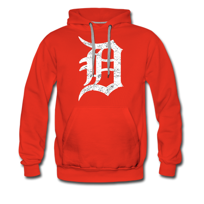 Motor City Detroit Letter D Men's Premium Hoodie - Mr.SWAGBEAST