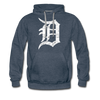 Motor City Detroit Letter D Men's Premium Hoodie - Mr.SWAGBEAST