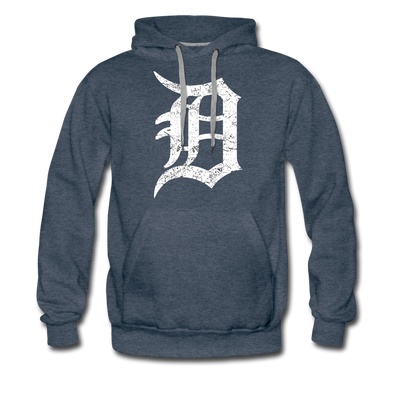 Motor City Detroit Letter D Men's Premium Hoodie - Mr.SWAGBEAST