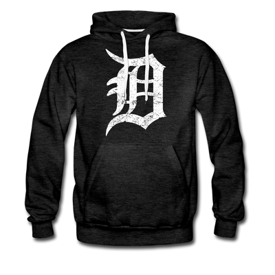 Motor City Detroit Letter D Men's Premium Hoodie - Mr.SWAGBEAST